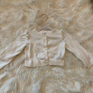 Baby Gap Ruffle Cardigan